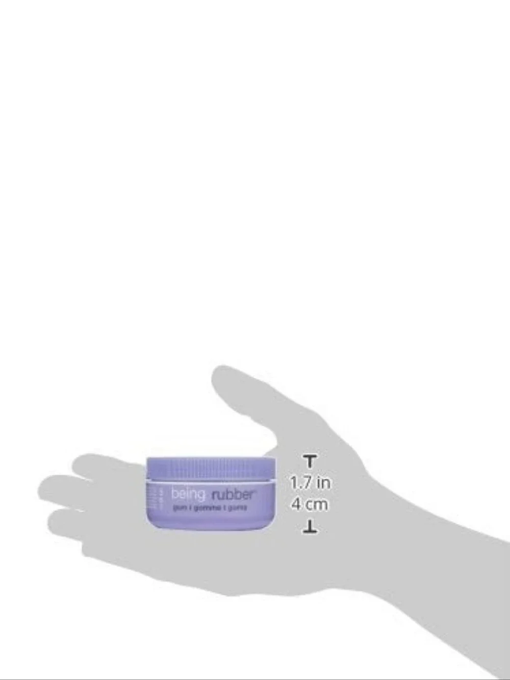 NWT 》2×《 RUSK BEING RUBBER HAIR GUM FOR SEPARATION & SHINE!